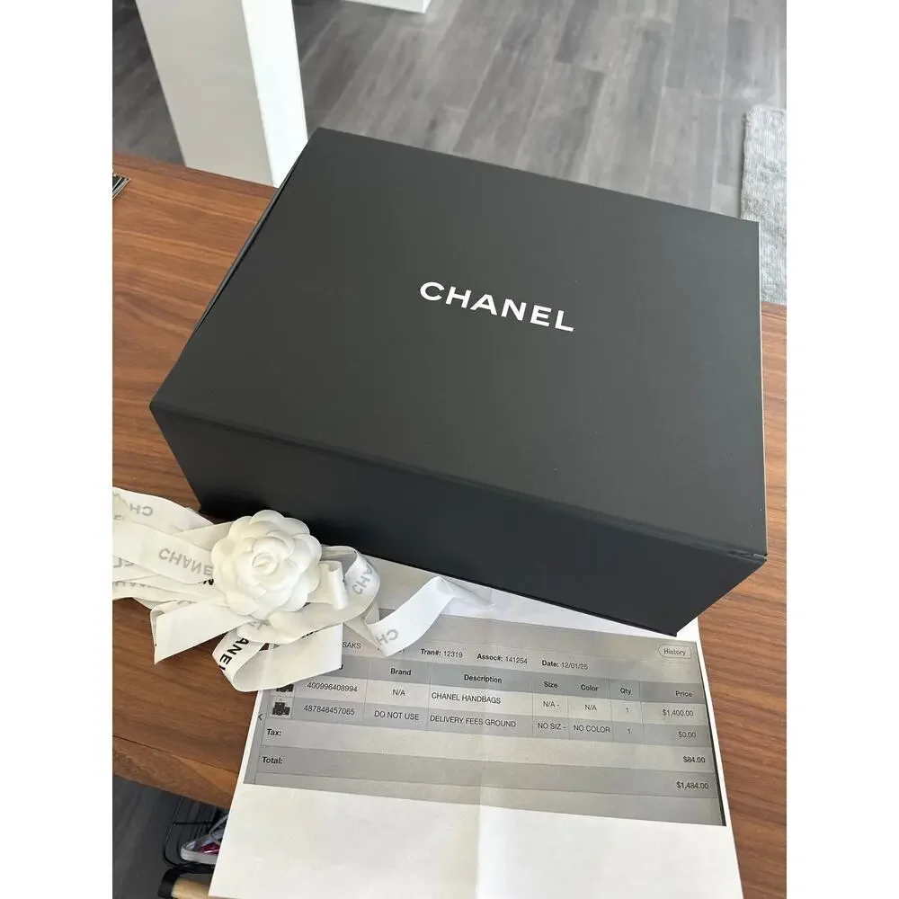 NWT Chanel Traveling Rug Wrap Wool Cashmere Blend